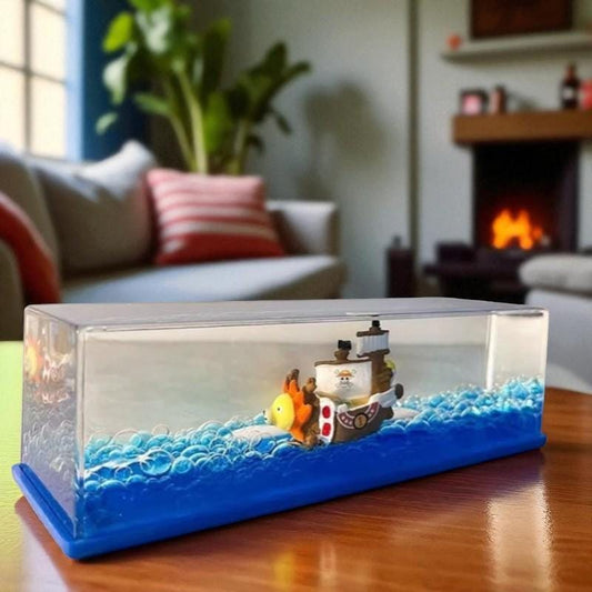 Thousand Sunny Ship in a Bottle