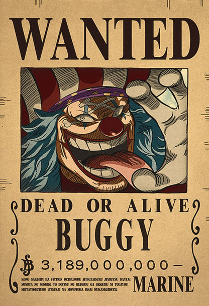 One Piece Bounty Posters