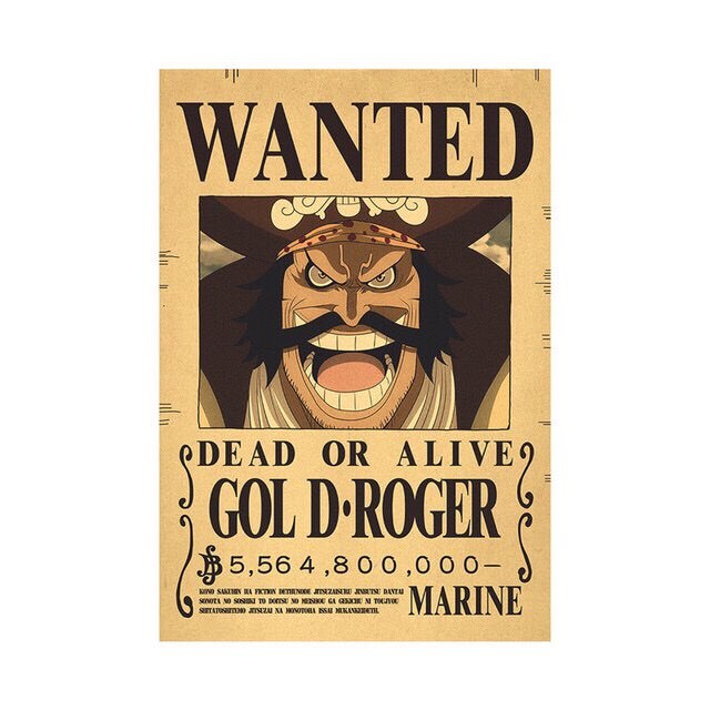 One Piece Bounty Posters