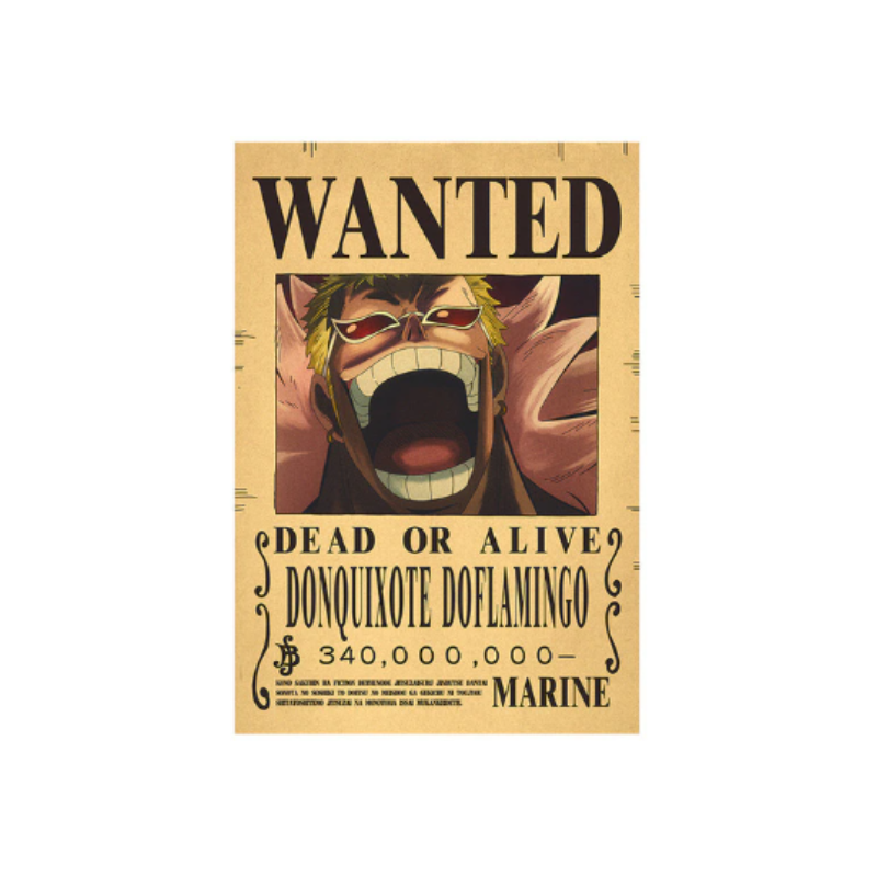 One Piece Bounty Posters