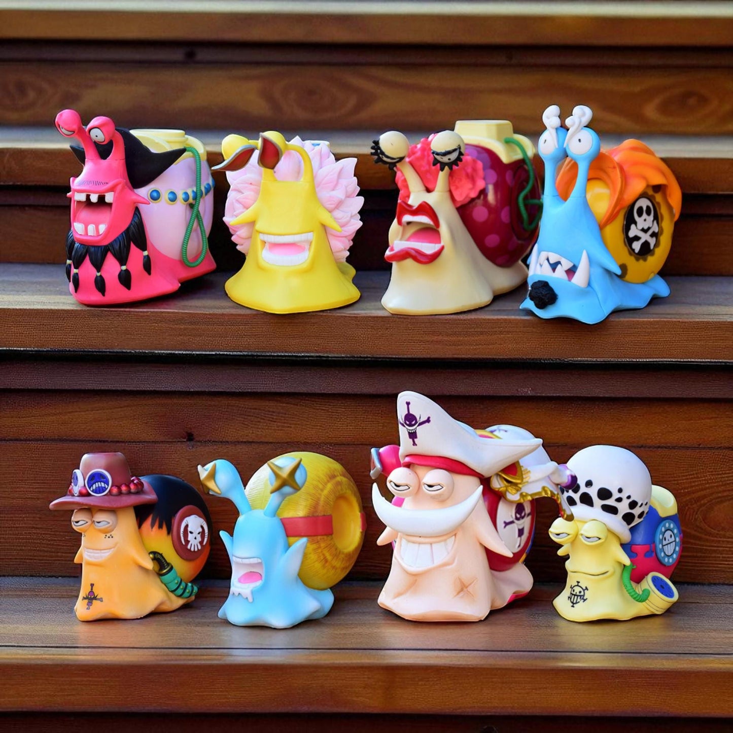 One Piece Transponder Snail Figurine