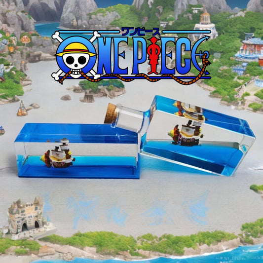Thousand Sunny Ship in a Bottle