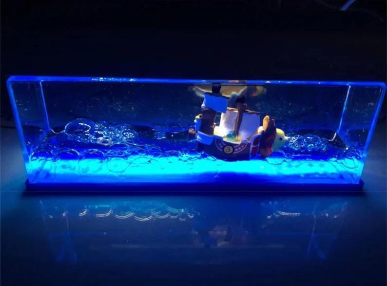 Thousand Sunny Ship in a Bottle