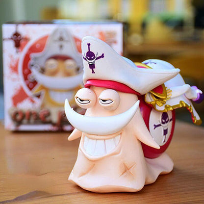 One Piece Transponder Snail Figurine