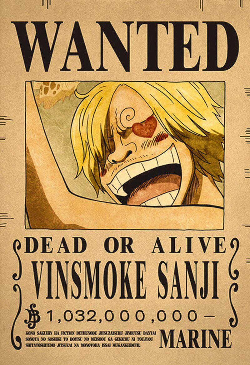 One Piece Bounty Posters