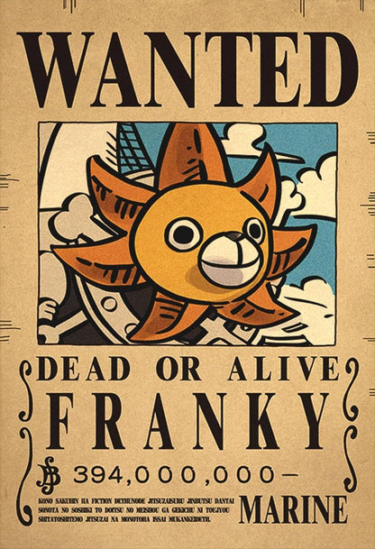 One Piece Bounty Posters