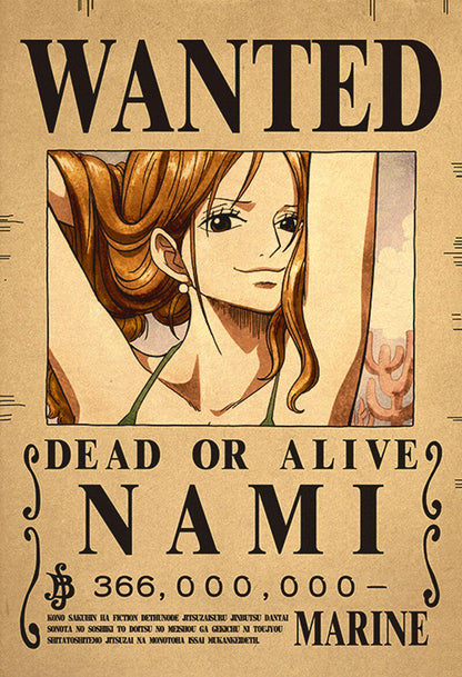 One Piece Bounty Posters