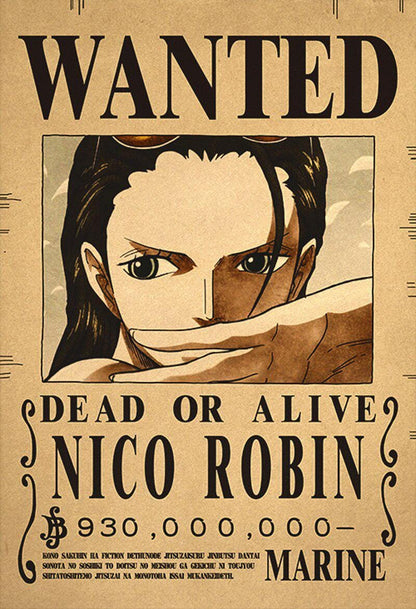 One Piece Bounty Posters